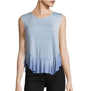 FREE PEOPLE WOMEN UPTOWN TANK BLUE IRIS